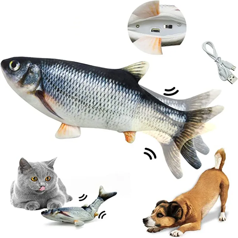 Electric Floppy Fish Dog Toy - Игрушки для кошек в виде рыбки