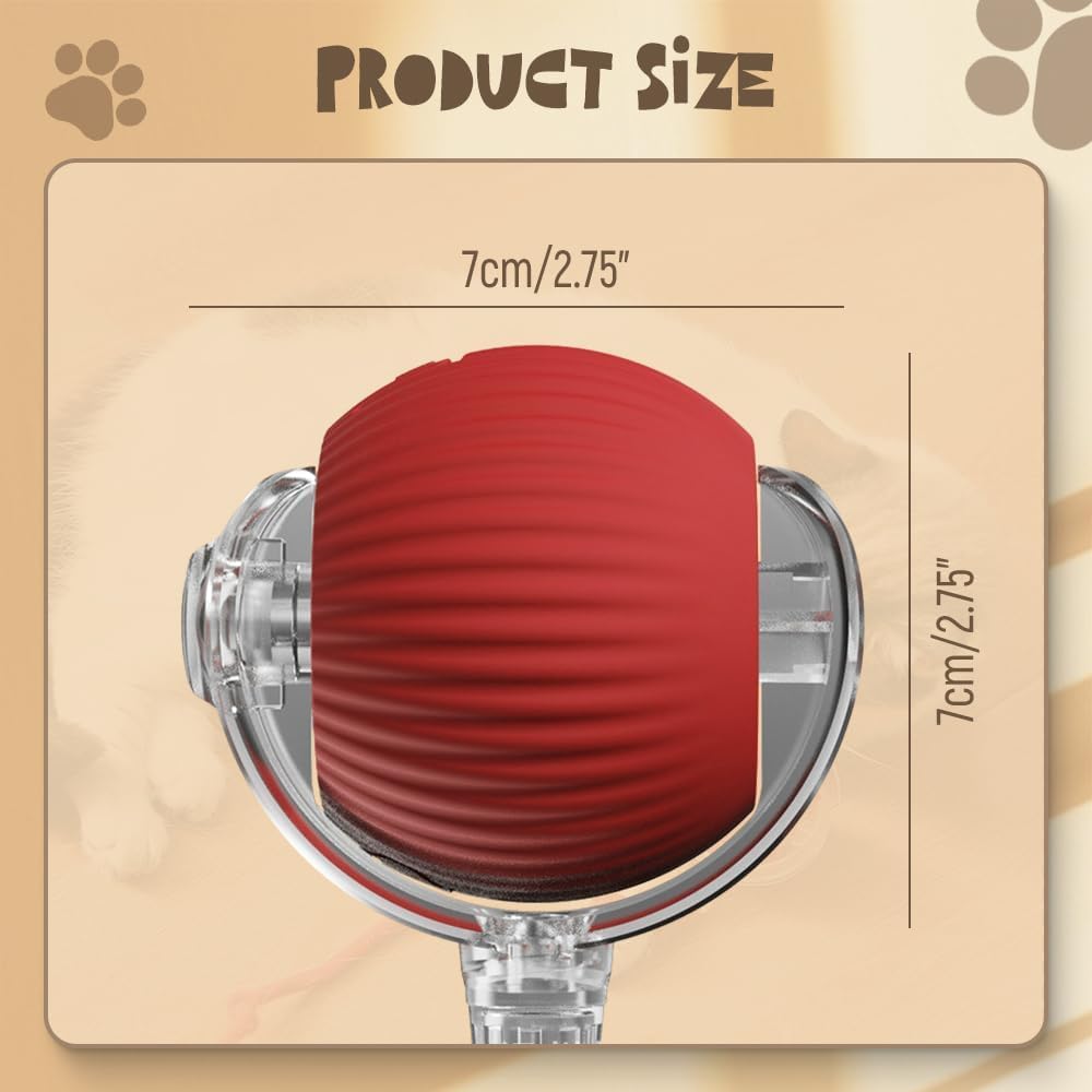 Automatic Moving Dog Ball - Интерактивный самодвижущийся мяч-игрушка для собак и