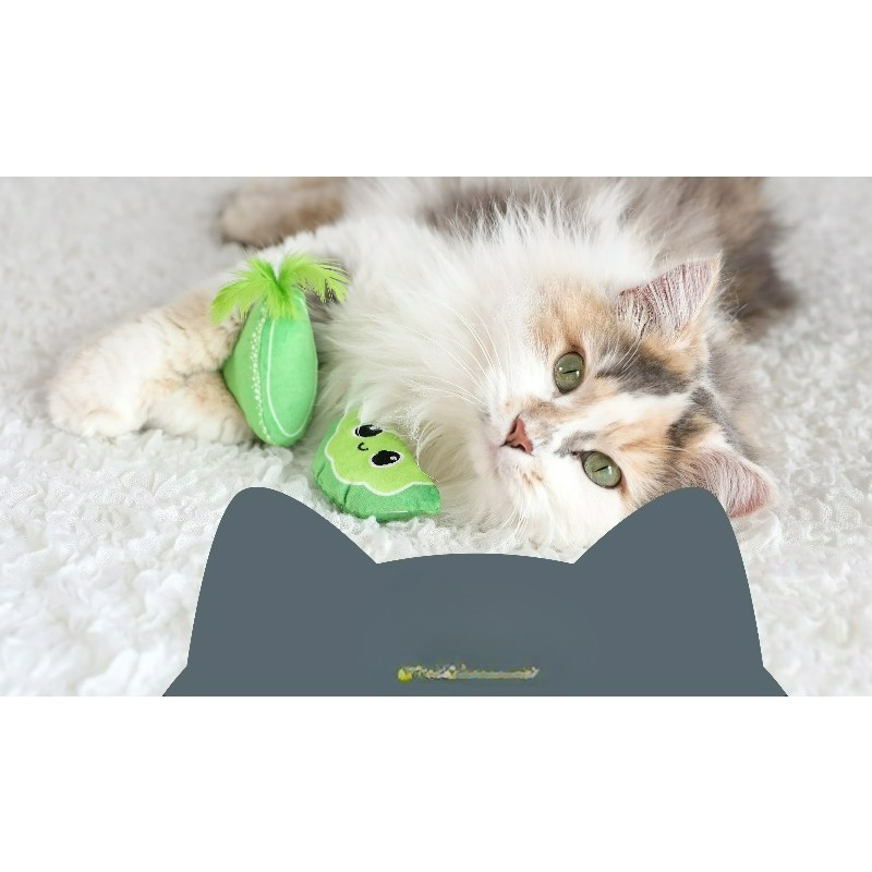 Catnip Interactive Plush Mouse - Интерактивная плюшевая игрушка для кошек «Охотник