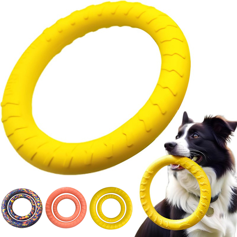 Flying Disc Dog Training Toy - Игрушки для собак: летающие диски из