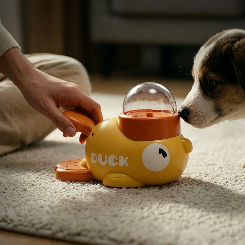 Dog Puzzle Feeder Toy - Интерактивная игрушка для собак 2-в-1: автоматический