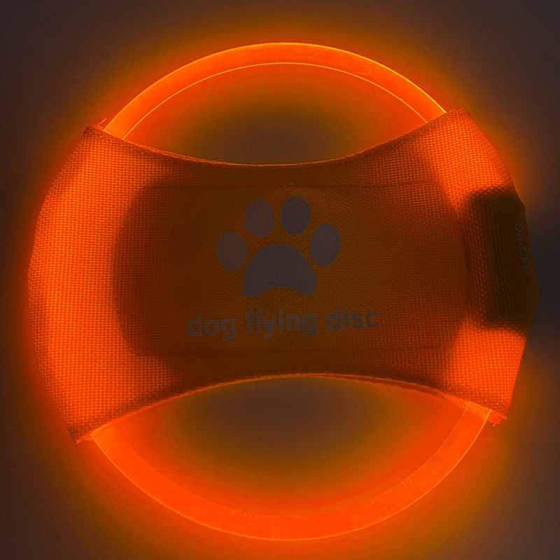 Светодиодный летающий диск для – обзор и цена Flying Disc Dog Training Toy