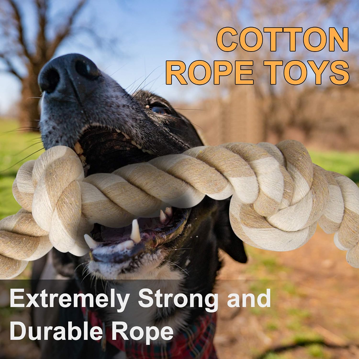 Прочные игрушки-веревки для же – обзор и цена Dog Rope Toy Aggressive Chewers