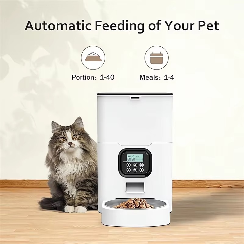 6-литровая умная кормушка для  – обзор и цена Pet Feeders