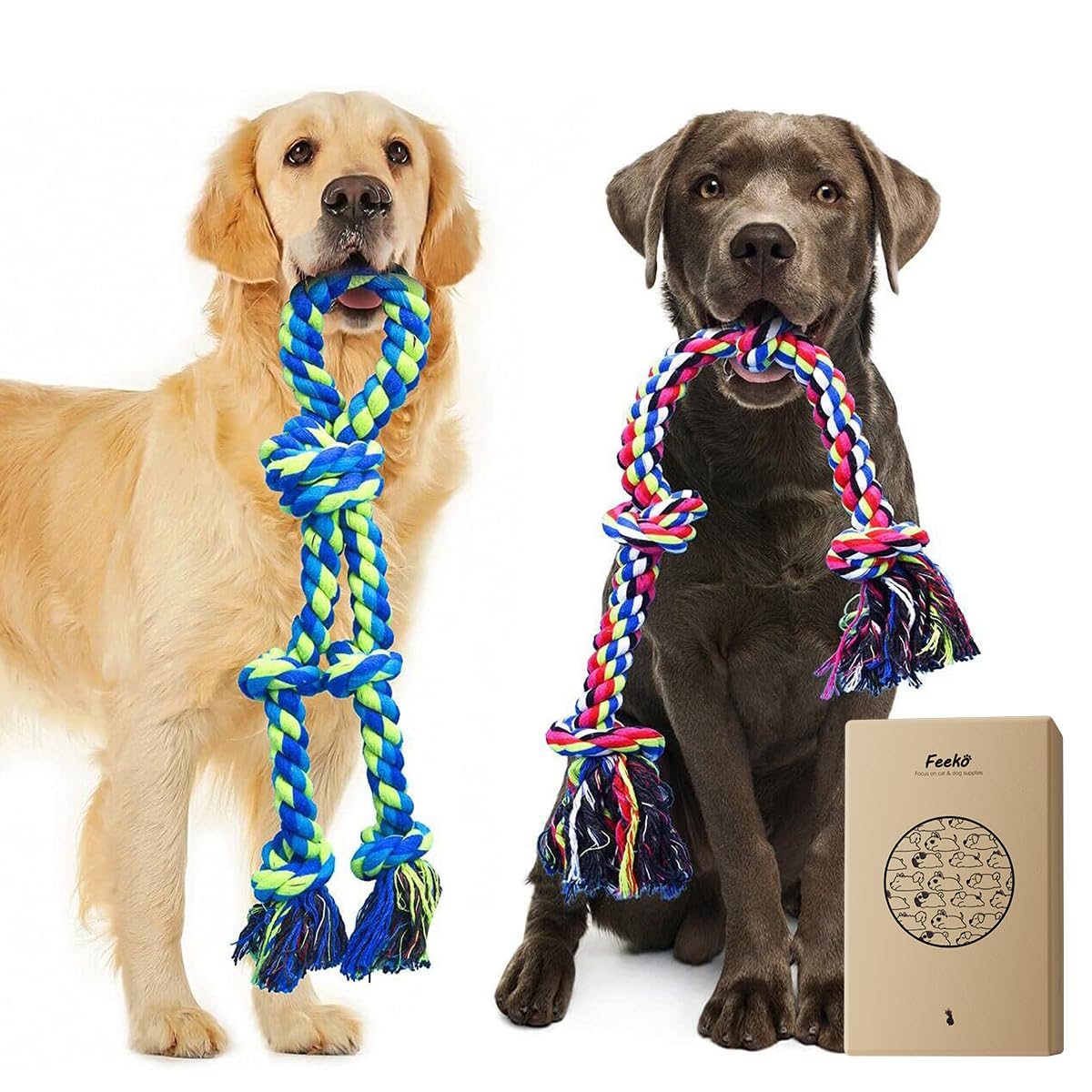 Прочные веревочные игрушки для – обзор и цена Dog Rope Toy Aggressive Chewers