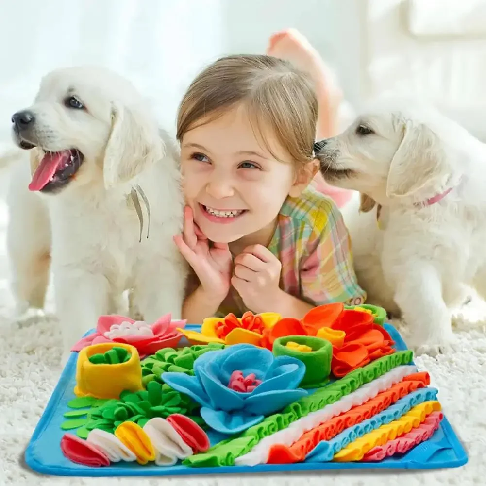 Игрушка для тренировки нюха со – обзор и цена Snuffle Mat For Dogs