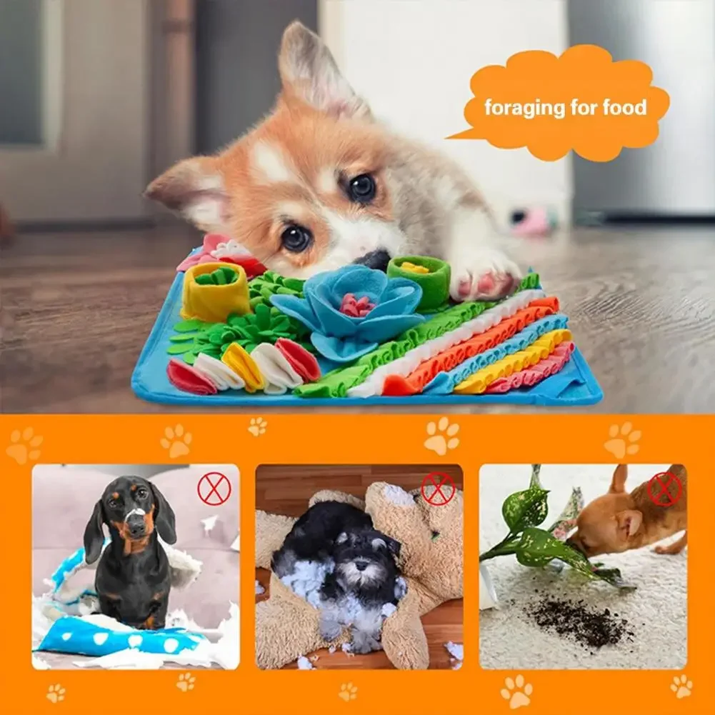 Игрушка для тренировки нюха со – обзор и цена Snuffle Mat For Dogs