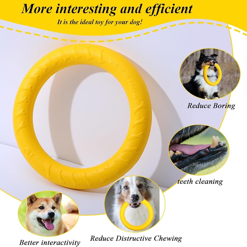 Игрушки для собак: летающие ди – обзор и цена Flying Disc Dog Training Toy
