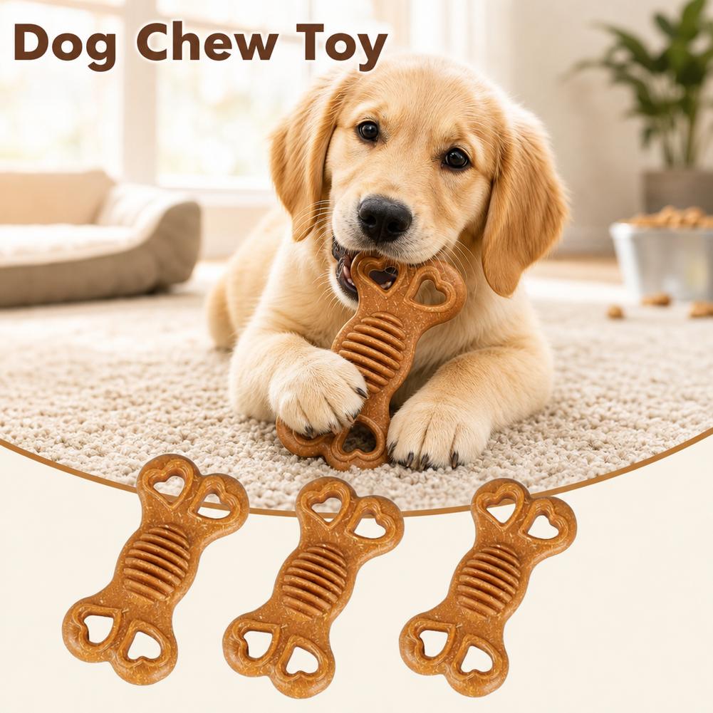Неразрушимая игрушка-кость для – обзор и цена Teeth Cleaning Dog Chew Bone